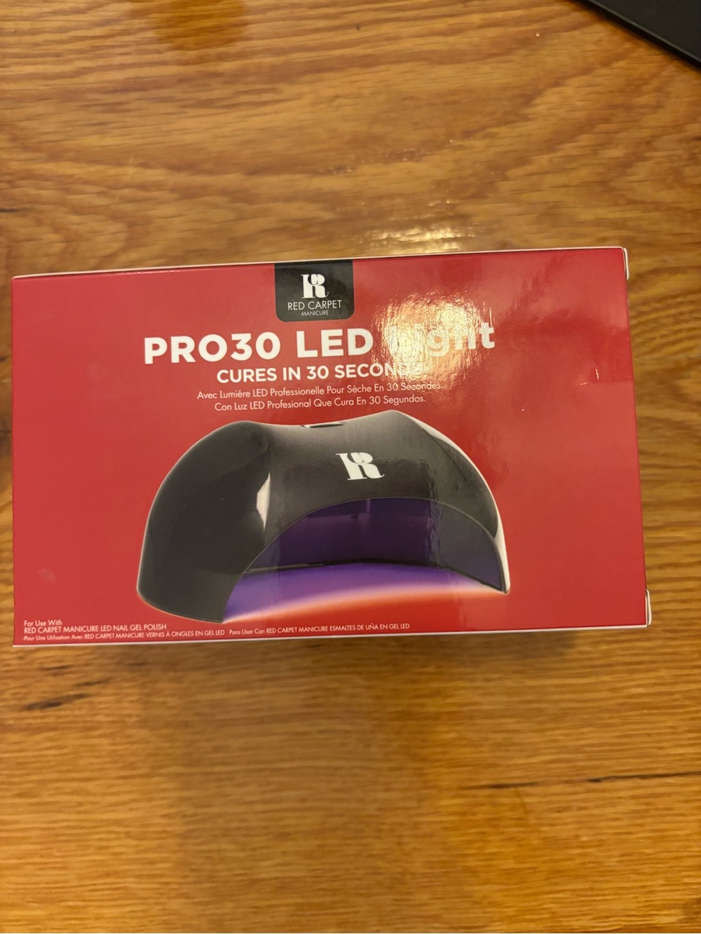 Red Carpet Manicure PRO30 LED Light - Black